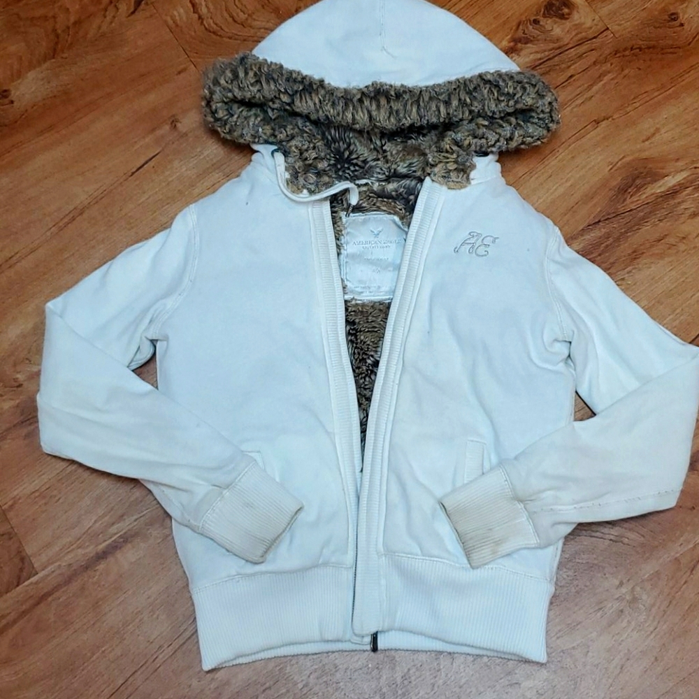 American Eagle Outfitters faux fur coat